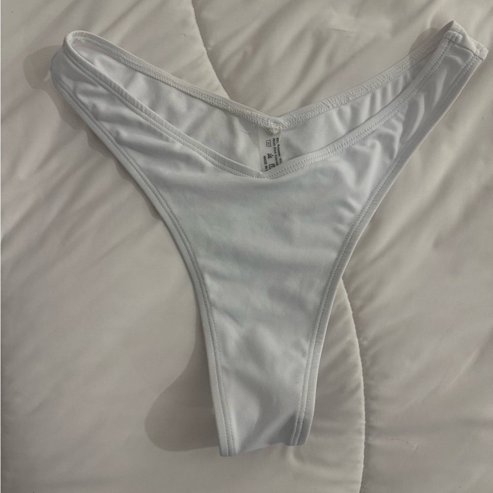 SHEIN White Bikini Bottom
